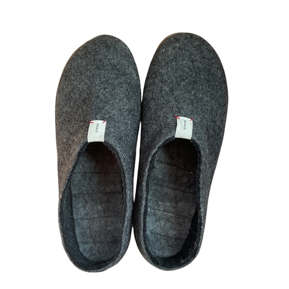 baabuk Mel wool slippers size 46